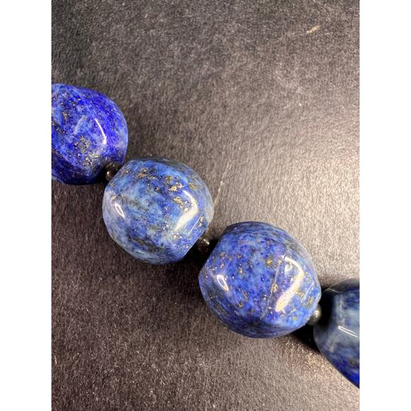 NEW lapis and sterling silver 18 inch necklace - Picture 14 of 15